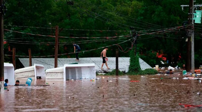 Al menos 29 muertos en el sur de Brasil por un intenso temporal